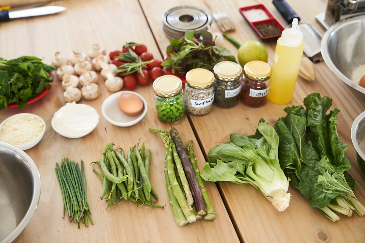 Cukkinispaghetti Pesto